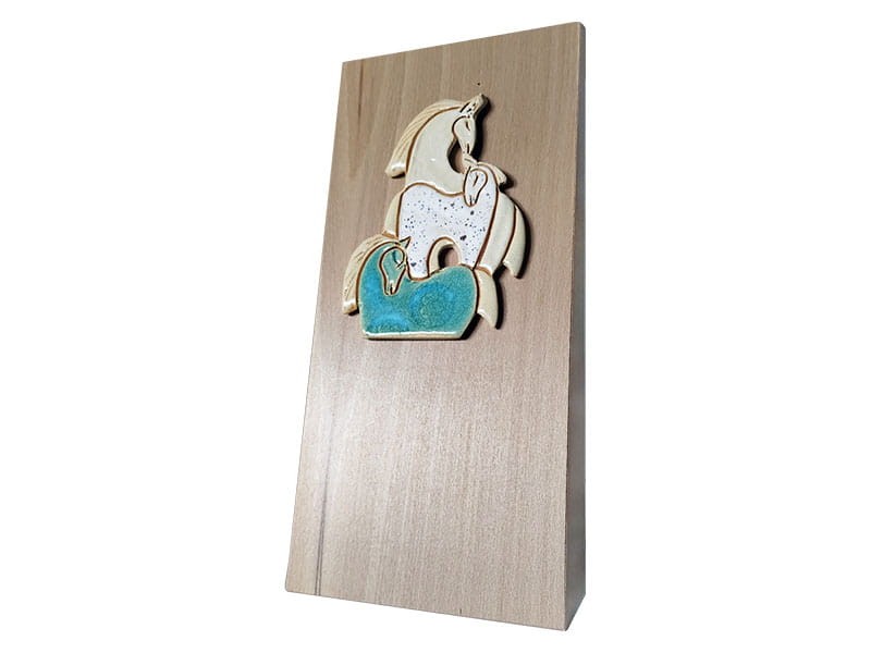 NAGRODA - HODOWLA MB 3 KONIE CD H30 CM