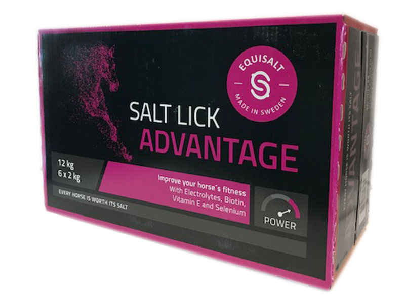 LIZAWKA SOLNA - EQUISALT ADVANTAGE 6X2 kg
